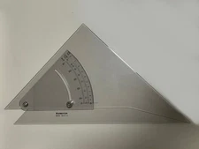 Staedler Mars gradient triangle ruler 30cm 964 51-12 #5a5353