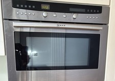 Neff H5972N0GB/01 Built-In Microwave/Wall Oven Combo Stainless Steel Black