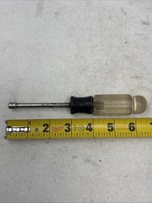 Vintage Craftsman 3/16โ Nut Driver -V- No. 41977 Black Handle Made in USA