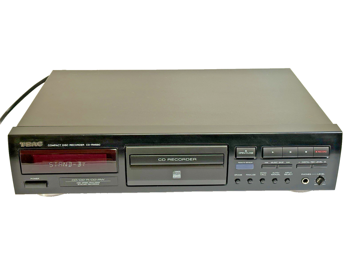 【動作品・美品】CDレコーダー　TEAC　CD-RW880 Teac CD-RW880 CD Recorder for sale online | eBay