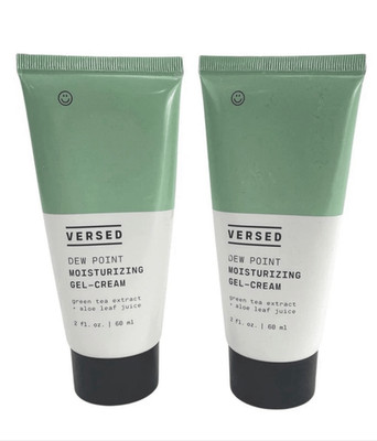 VERSED Dew Point Moisturizing Gel/Cream 2 oz Skincare Set of 2 New
