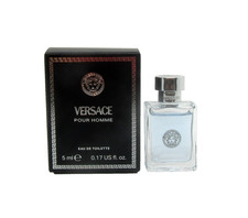 Versace Pour Homme .17 oz. Miniature Eau De Toilette Splash