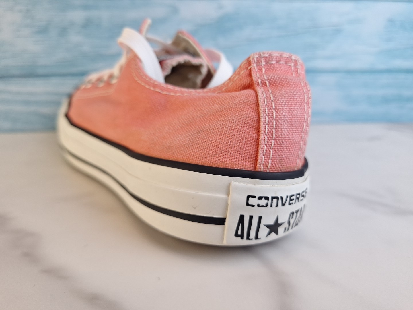 Converse All Star Chuck Taylor Low Top Pink Canvas Sneakers Mens 6 thumbnail 5