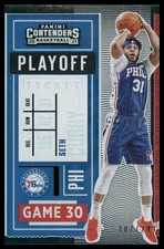 2020-21 Panini Contenders #64 Seth Curry Playoff Ticket #/249