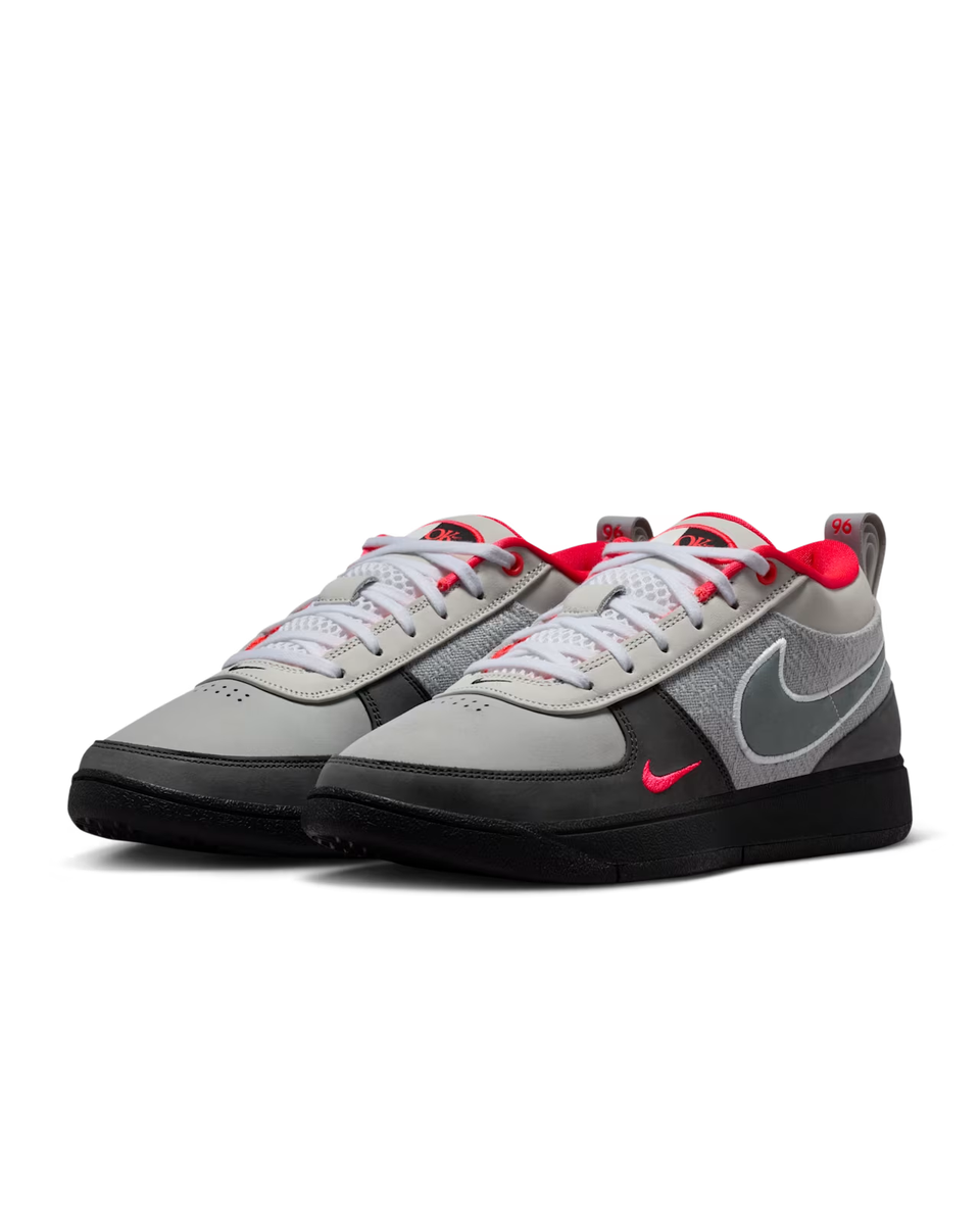 Nike Book 1 Solar Red Devin Booker Basketball Shoes Grey Men's