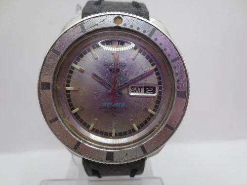 VINTAGE SEIKO SPORTS KAMEN RIDER 5126-8090 STAINLESS STEEL AUTOMATIC MENS WATCH