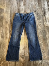Wrangler Boot Cut Women's Denim Blue Boot Fit Jeans Size 11 x 32