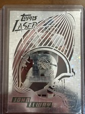 1996 Topps Laser - Stadium Stars John Elway #13, Has Small Crease