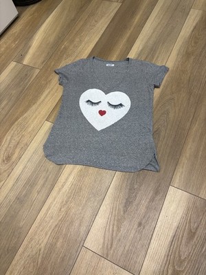 Lauren Moshi Graphic Heart Tshirt