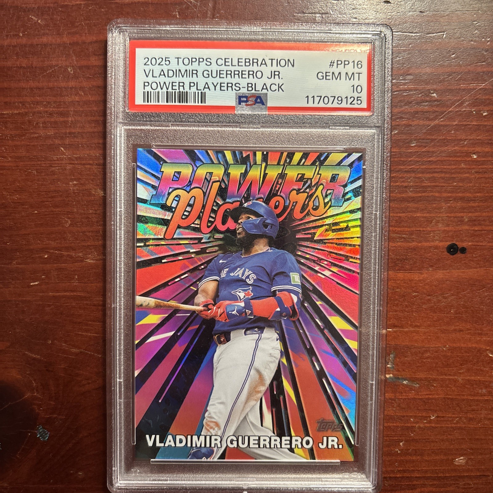 2025 Topps Celebrations Vladimir Guerrero Jr. /10 Gem Mint 10