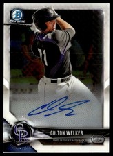 2017 Bowman Draft Chrome Pick Autographs Jordan Patterson Auto Asheville