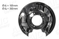 Spritzblech Bremsscheibe AIC 55084 Stahlblech FüR Mercedes Klasse W203 Model CLK