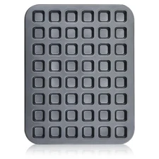 1 Pcs Mini Brownie Bites Pan Square Baking Pans 48-cavity Small Muffin Tin