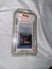 Robic Digital LCD Pedometer M-377 New Old Stock - (WTF51)