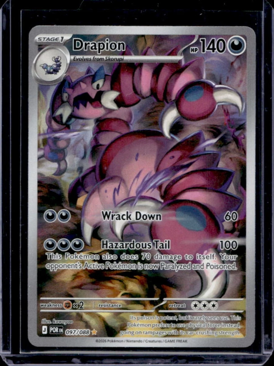 Drapion Pokmon TCG Cards for sale | eBay