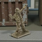 Hand Poured Army Man Soldier Figurine 6.68g .925 Sterling Silver Mini Statue