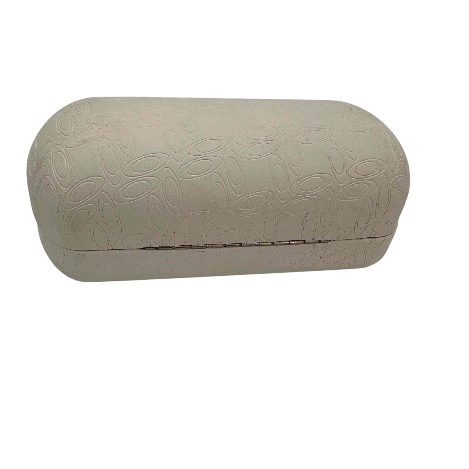 Oakley White Patterned Hard Shell Eyeglass Case S… - image 5