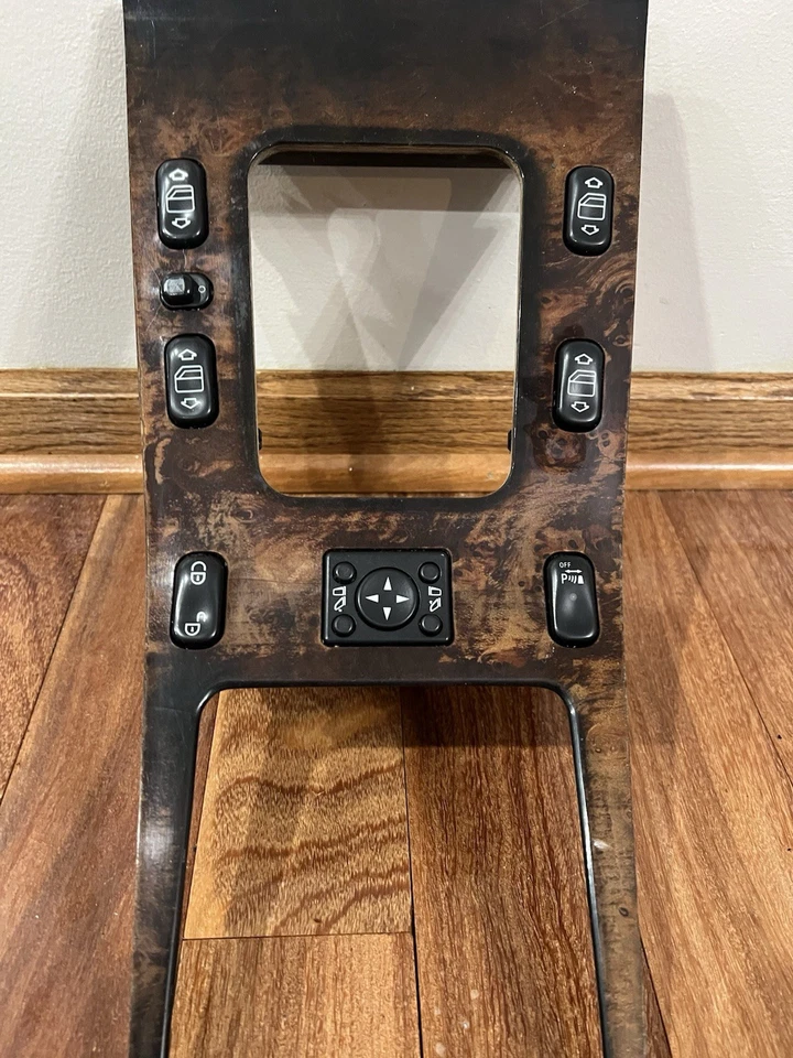 Mercedes W163 ML320 ML350 ML500 2002 2005 interruptor de ventana principal y bisel moldura OEM Foto 4 de 4