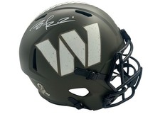 Brian Robinson Jr Signed Washington Commanders FS STS Football Helmet Beckett