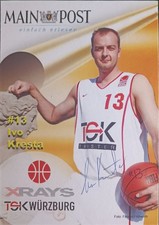 Autogrammkarte Ivo Kresta XRays W&uuml;rzburg
