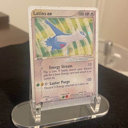 latios ex pokemon card value M (102 Full Art) - XY variation to centering Latios ex - Dragon #94