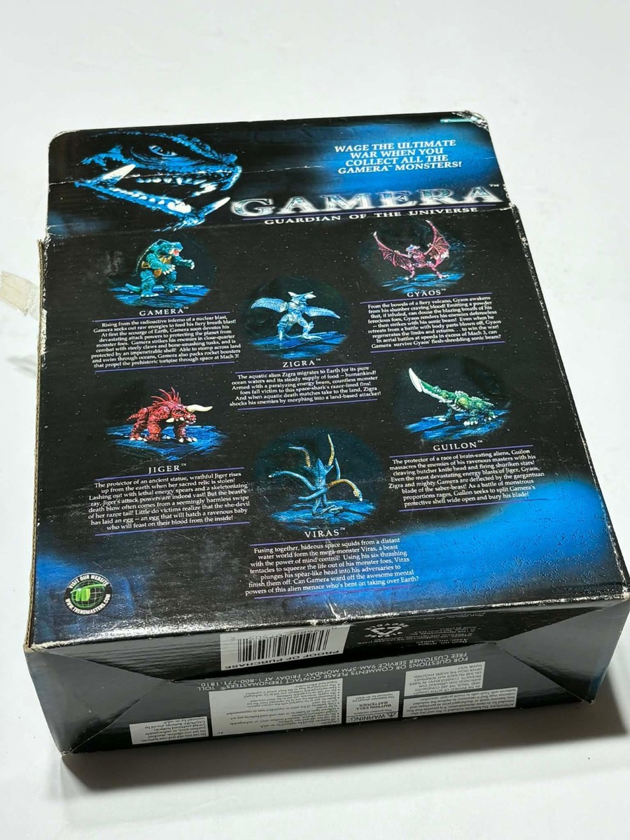 RARE HTF GAMERA GUARDIAN OF UNIVERSE ZINGRA Figure Trendmasters
