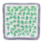 20 Pcs Natural Colombian Emerald 3.5-4mm Marquise Cut Untreated Gemstones Lot