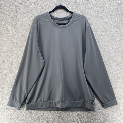 Rhone Men Shirt Extra Extra Large Grey Essentials Performance Stretch Heavyweigh