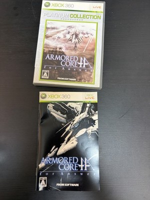 Armored Core for Answer ACfA Platinum ver. Import Japan Xbox 360 Japanese ver.