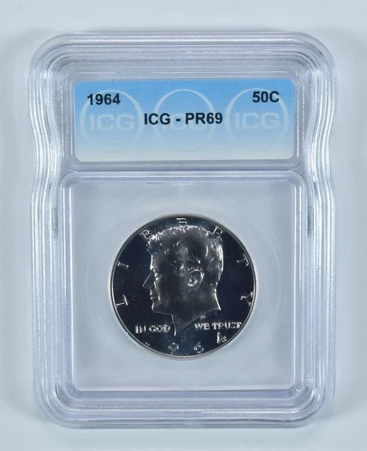 1964 Kennedy Half Dollar PR69 ICG *1006