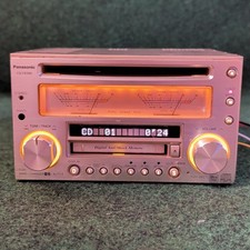 Tested Panasonic CQ-VX777D 2DIN CD Cassette Deck Car Audio Stereo