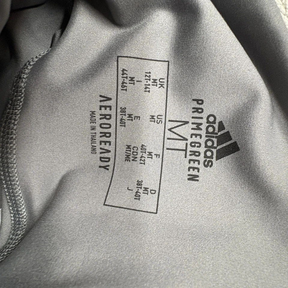 Adidas W STM Leggings Ajustados Mujer Medianos Altos Gris AEROREADY HG7427 Verde Prima Foto 3 de 4