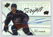 2024-25 SPx Superscripts Cole Sillinger #SS-CS Auto