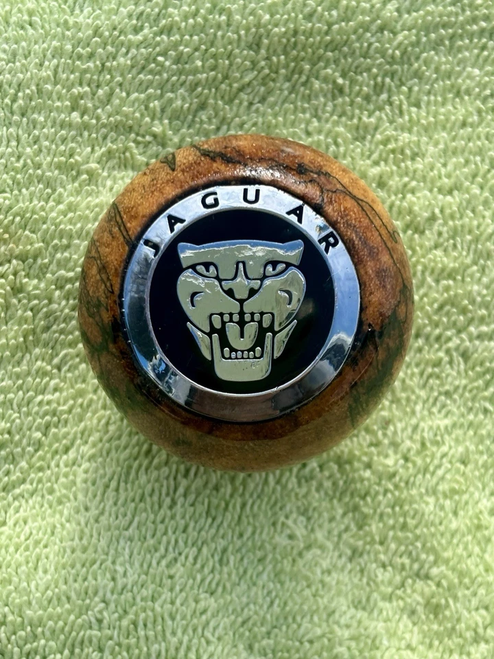 JAGUAR XJ6, XJS, XJ8, XK8, XJR, XKR, XK, tipo S, tipo X, perilla de cambio de marchas de madera de burl XK Foto 2 de 4