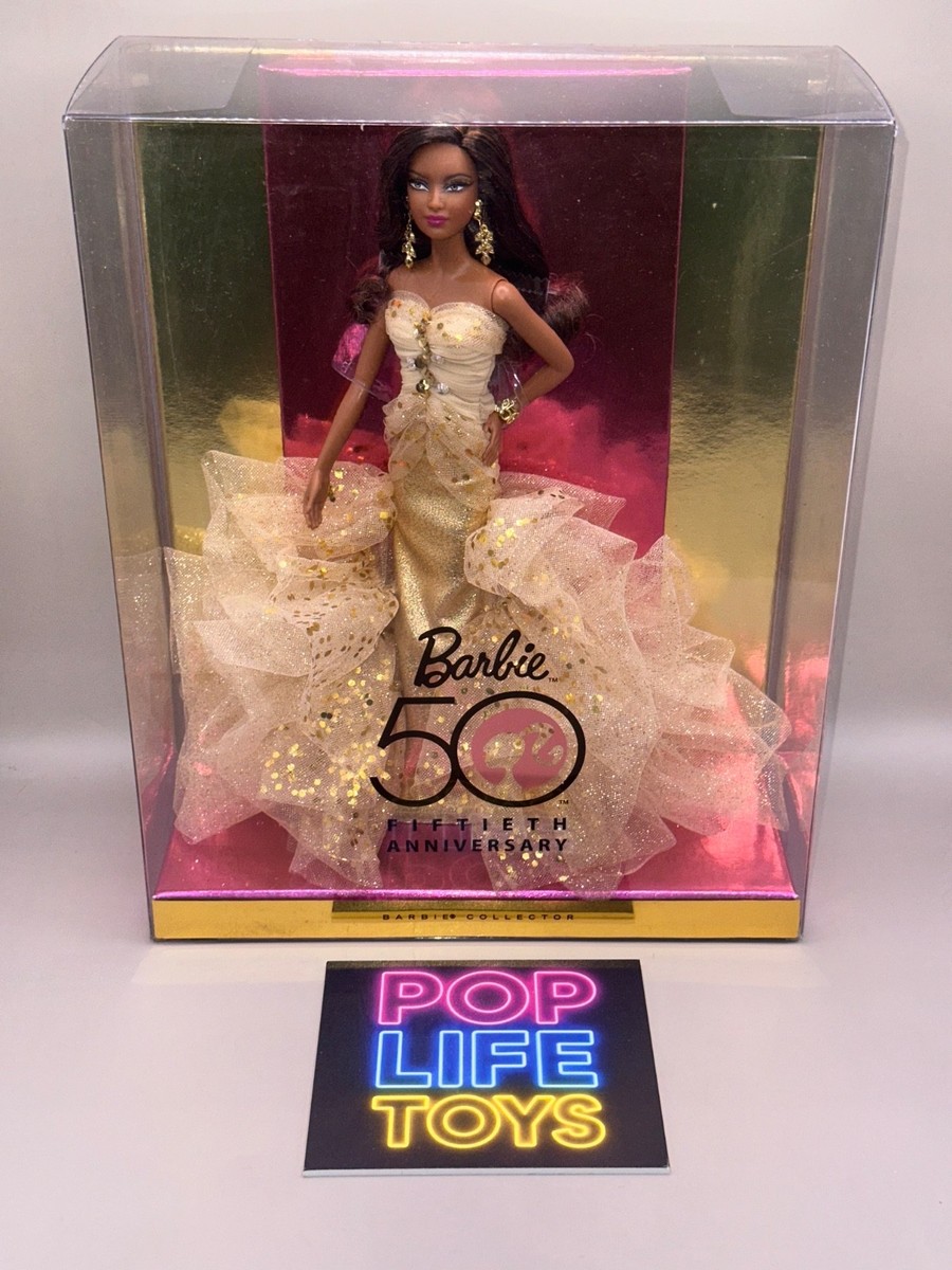 バービー barbie アフリカンアメリカン 50thアニバーサリー バービー