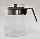 Vintage Pyrex 4 Cup Carafe Glass Coffee Pot with Lid