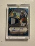 2018 Panini Spectra - Aspiring Patch Autographs Sony Michel Neon Blue Prizm /49