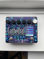 Electro-Harmonix EHX Cathedral Stereo Reverb Delay Guitar Pedal