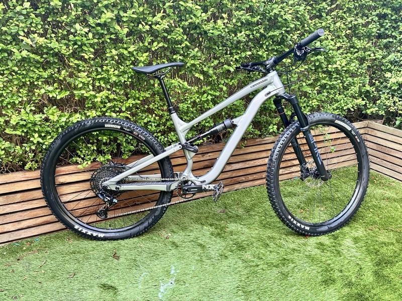 CANNONDALE HABIT 3 2023 GREY FULL-SUSPENSION WITH RECEIPT EXCELLENT CONDITION