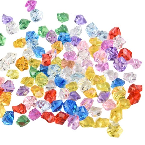 Colorful Acrylic Gemstones for Kids Decorate Vases Parties (60 characters) - Picture 10 of 24