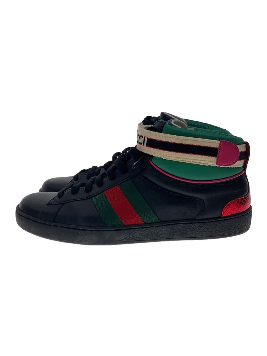 GUCCI High-top Sneakers, Size 7, US 7.5, Black, Men's thumbnail 19