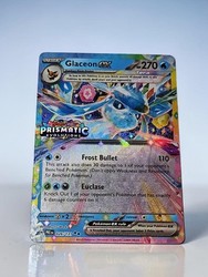 Glaceon ex 026/131 Prismatic Evolutions Stamped Promo