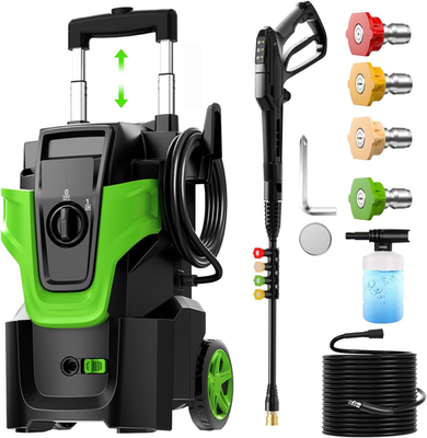 #ad 5000PSI Heavy Duty Pressure Washer 3 Speed Adjustable Power Washer with 2 Stage $257.24