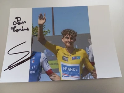 Autographe De Paul Seixas  Tour De France  Cycliste 12/17 - Photo 1/2