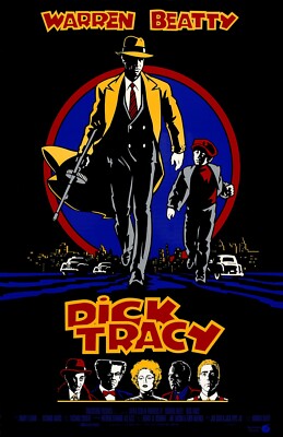 Dick Tracy movie poster (d) - Warren Beatty - 11 x 17 inches | eBay