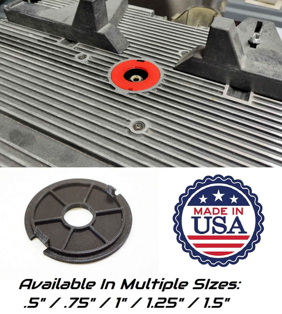 Router Table Insert Ring Set 2