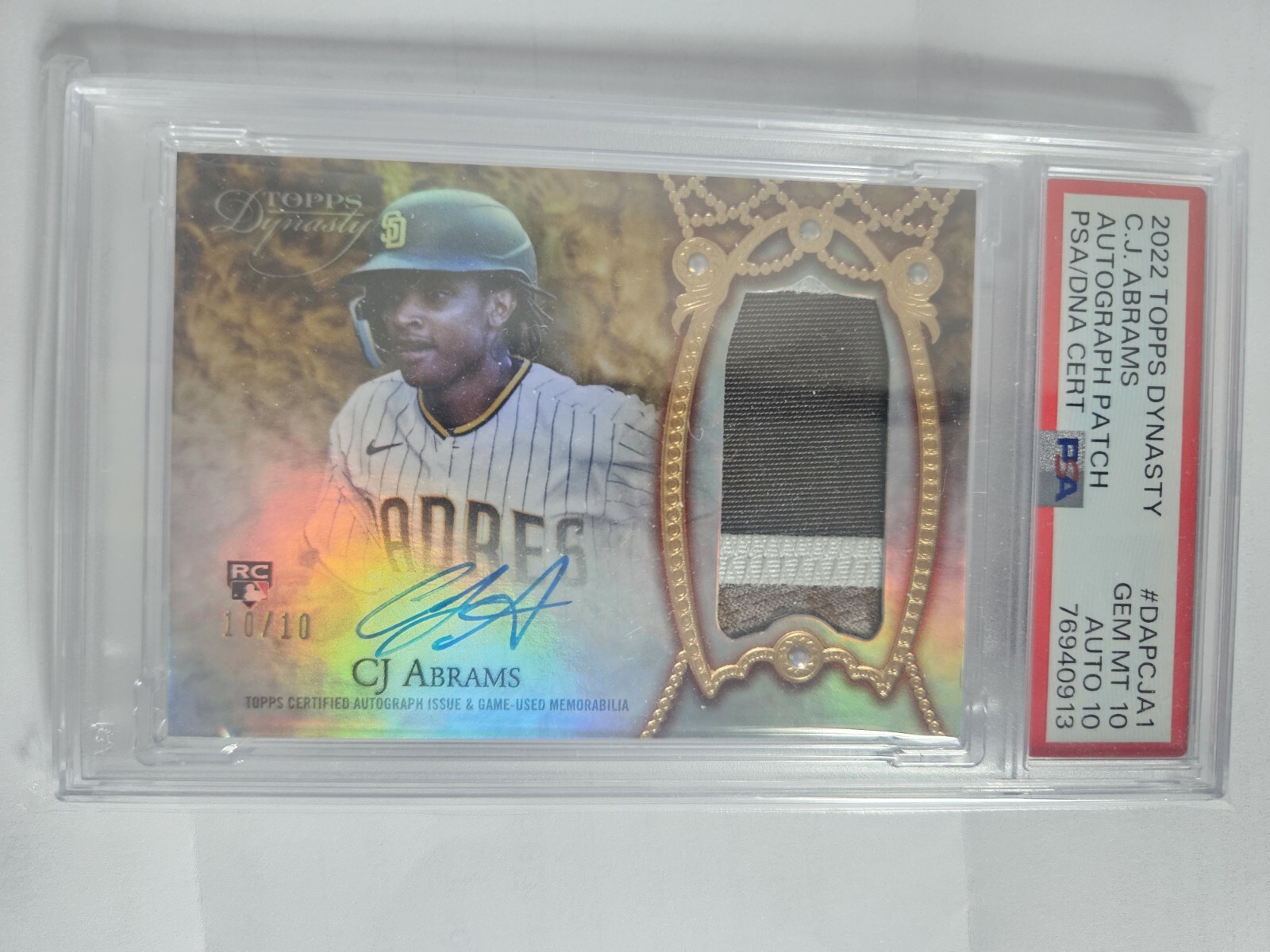TOPPS DYNASTY CORBIN CARROLL RPA RC AUTO（Corbin Carroll RCs 