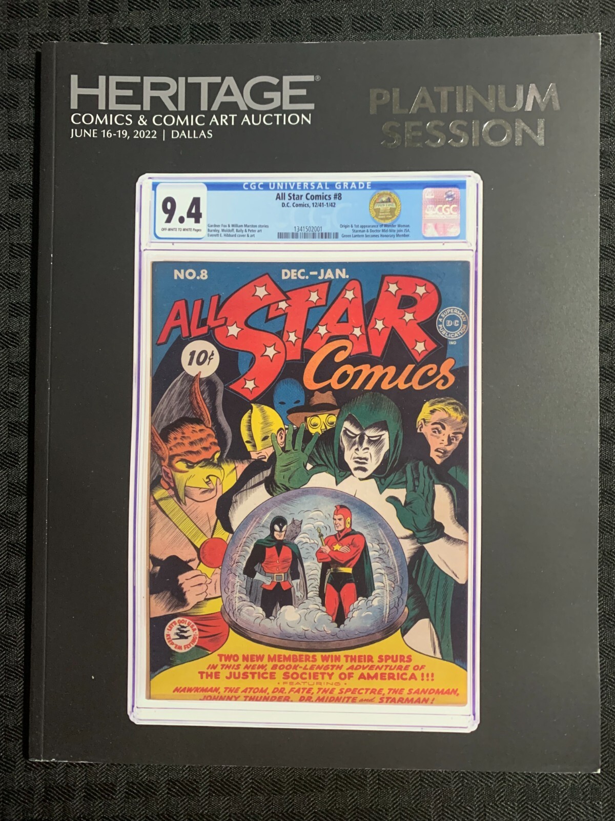 2002 June 16-19 HERITAGE 108p Comics Comic Art Platinum Auction Catalog VF+  8.5 | eBay