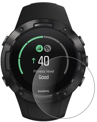 Dipos 2 Pellicole Protettive Per Suunto 5 - Vetro Flessibile Rinforzato 9H, Antiurto, Anti Graffio, Trasparente, Con Garanzia 10 Anni (Made In Germany)