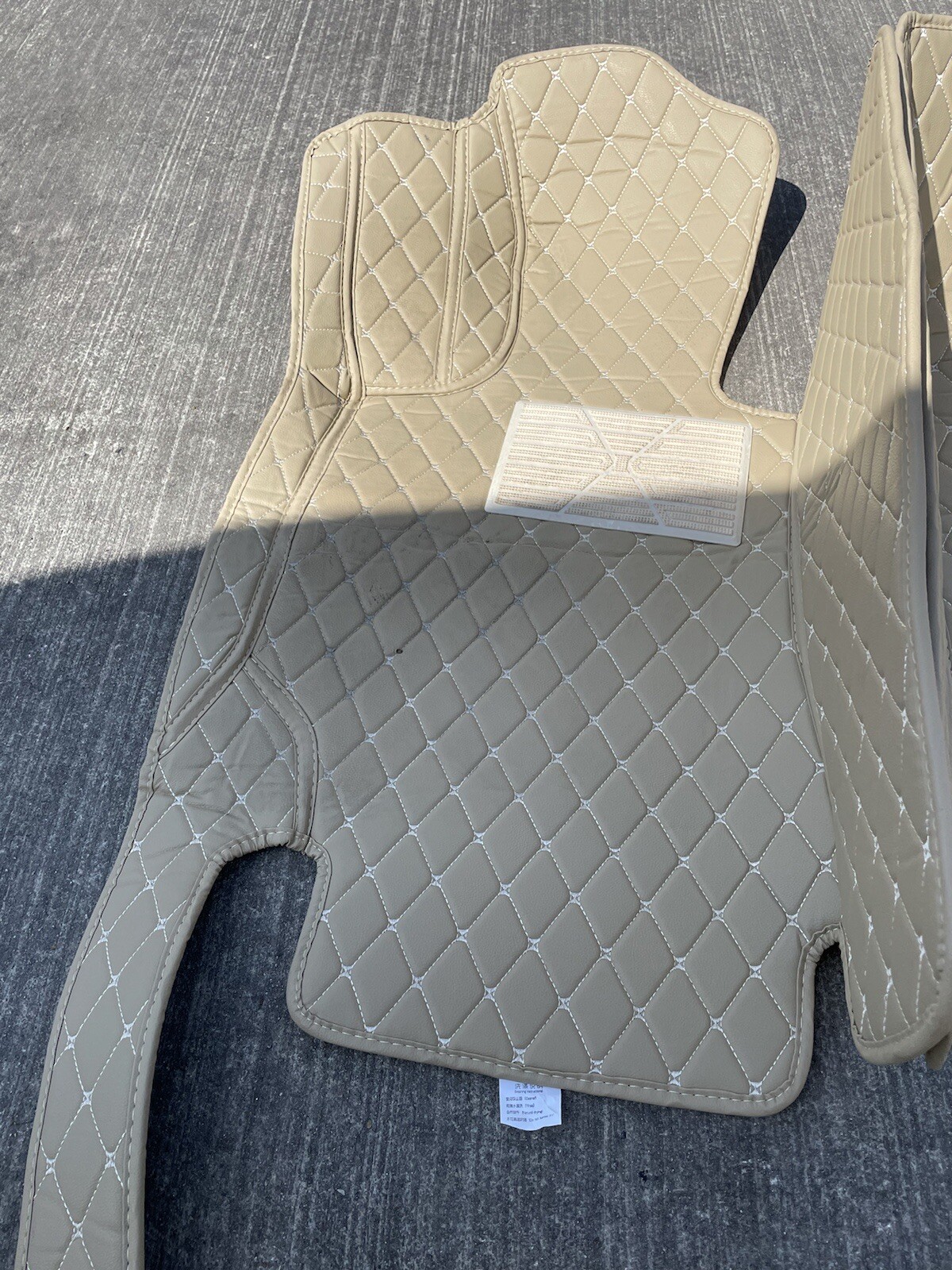 Car floor mat before & after lining waterproof for Mercedes Benz C300